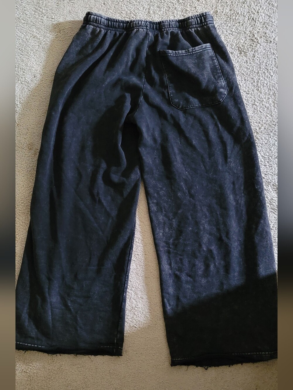 Black Graphic Punk Baggy Loungepants NWT Sealed - Picture 6 of 6